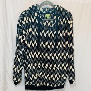 Vera Bradley Imperial Chevron Fleece Hoodie